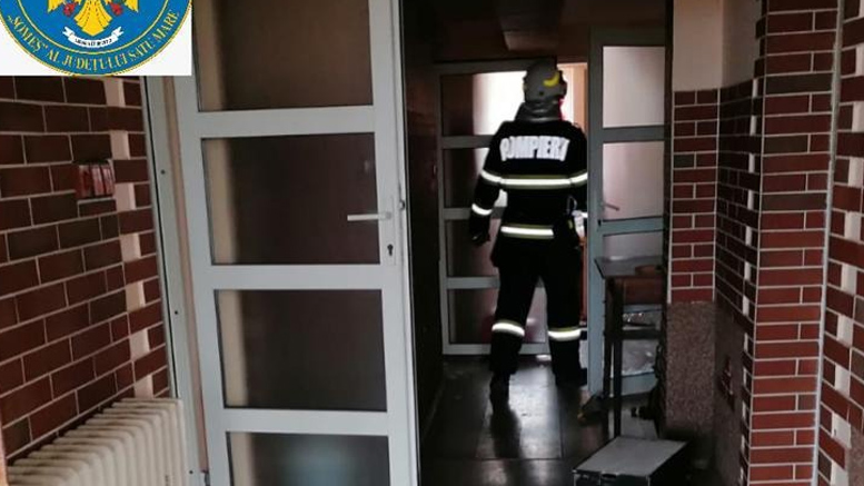 Explozie la o casa din Negrești-Oaș