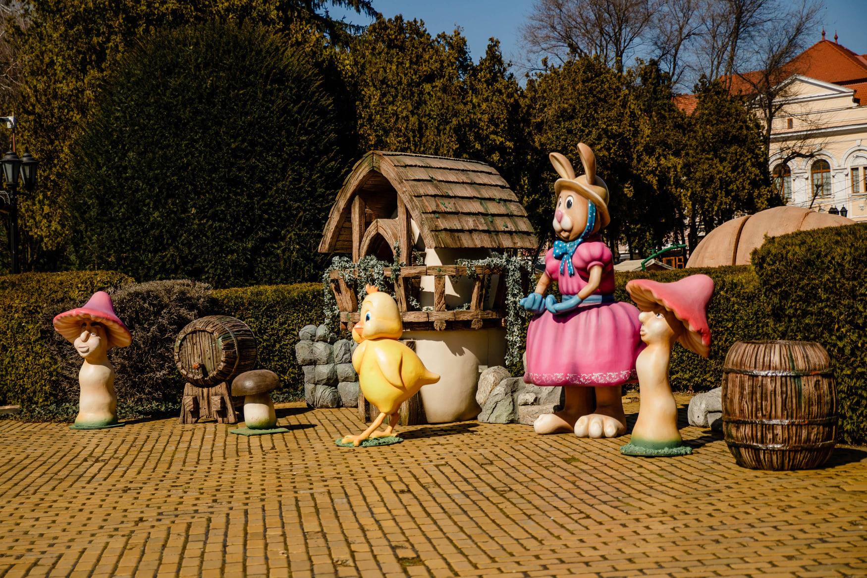 Obiceiuri şi tradiţii. Târg de Paște în centrul municipiului Satu Mare!