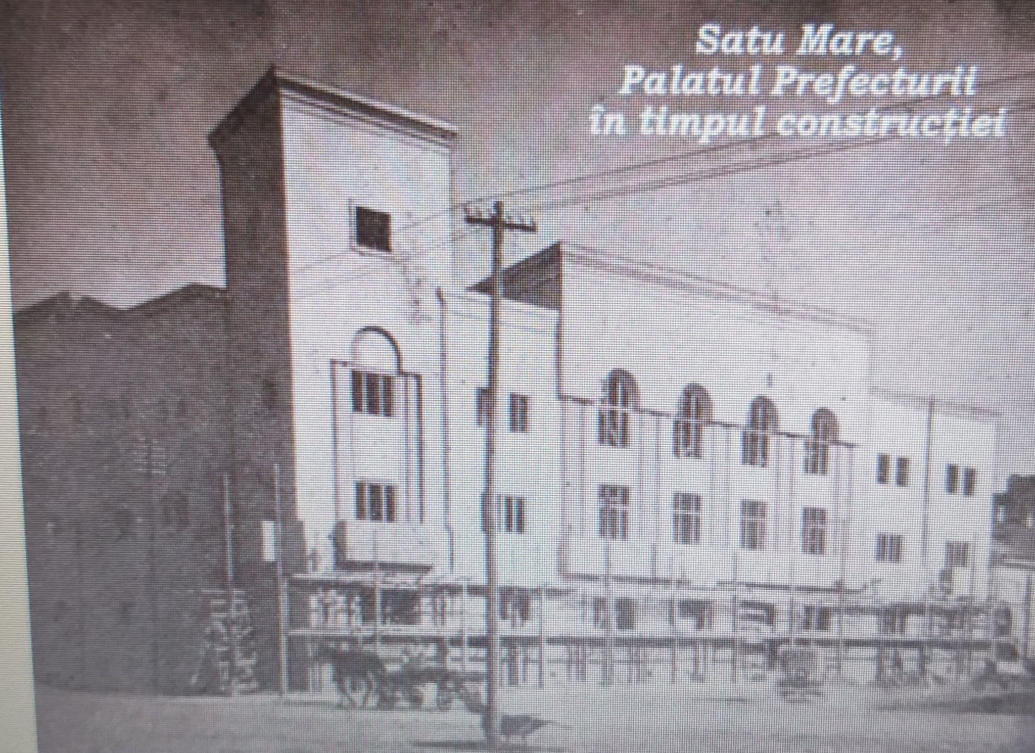 Cum a redat presa vremii punerea pietrei de temelie  Palatului  Prefecturii din Satu Mare, bastion al culturii și stăpânirii românești pe aceste meleaguri