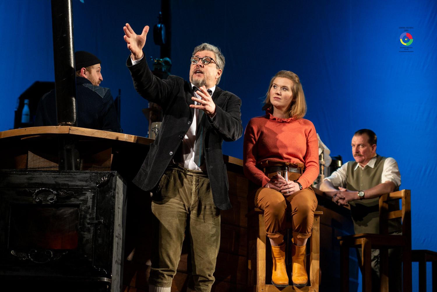 Barajul la Teatrul Municipal din Carei