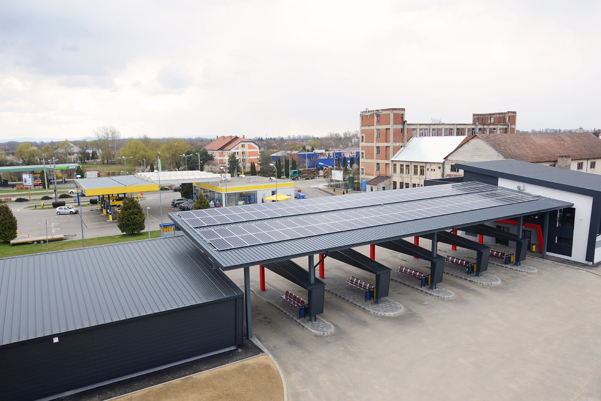 Autogară modernă din fonduri europene