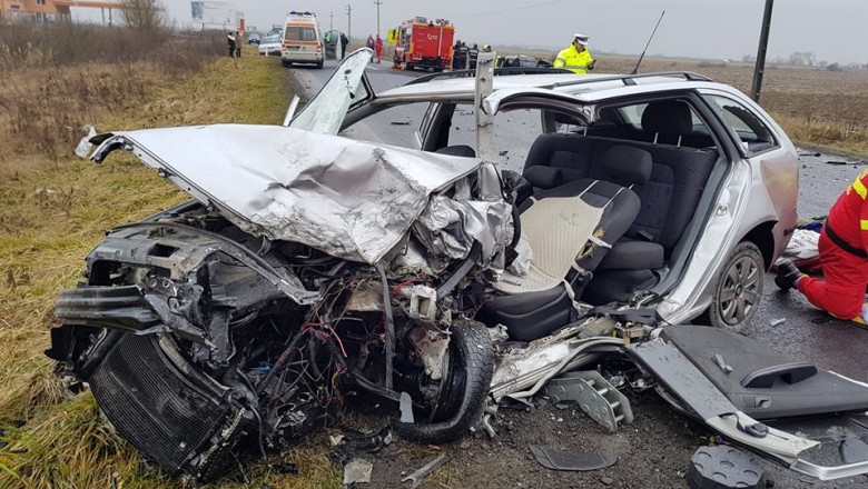 Bilanț sumbru pe șoselele județului