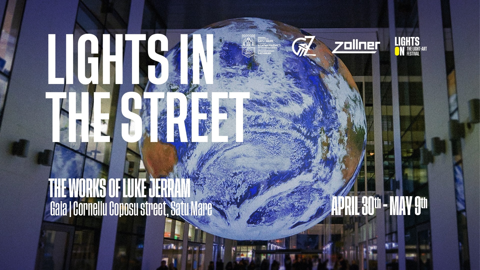 EVENIMENT. Festivalul de lumină Lights On ajunge în premieră la Satu Mare