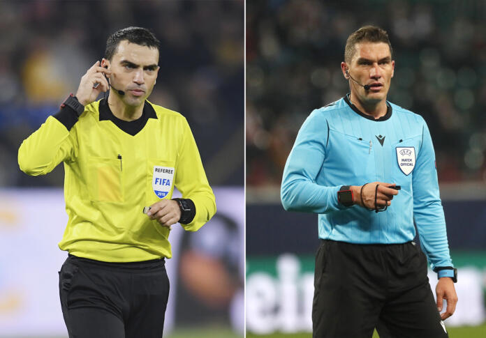 Premieră:  Două brigăzi din România la turneul final! Hațegan și Kovacs vor arbitra la EURO 2020!