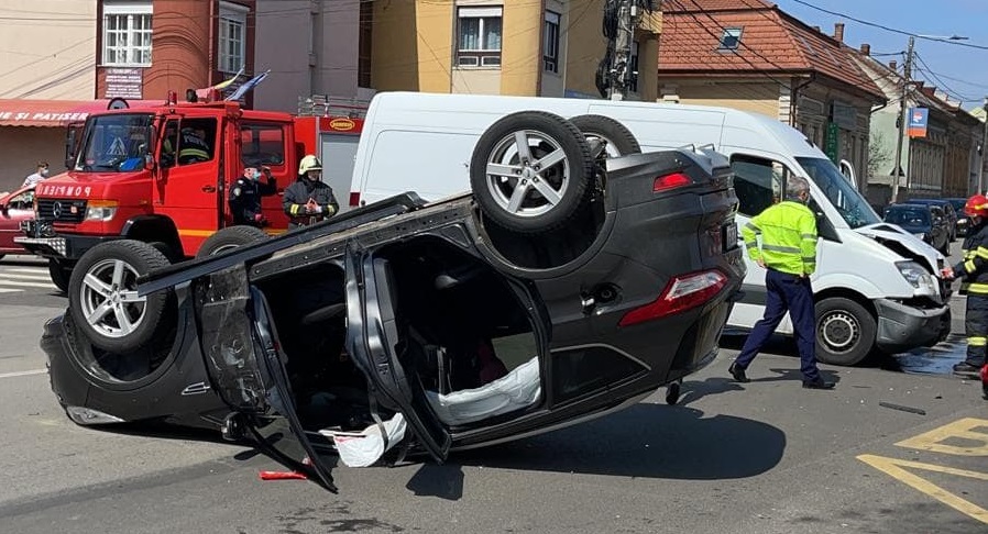 VIDEO. ACCIDENT GRAV  la Satu Mare. Un NEAMȚ, VINOVAT