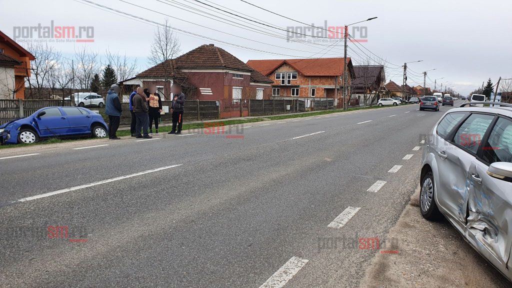 Accident pe bulevardul Lucian Blaga