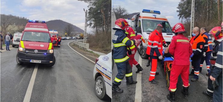 Sătmărean rănit grav într-un acccident rutier