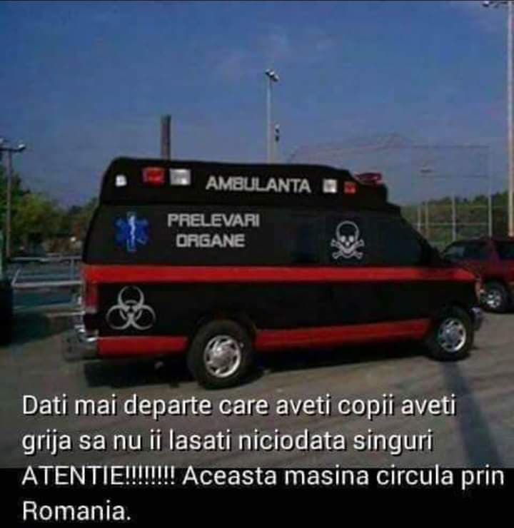 Ambulanța neagră revine  în forță