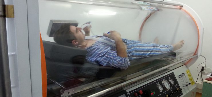 Cameră hiperbarică donată spitalului de la Carei  pentru pacienţii COVID