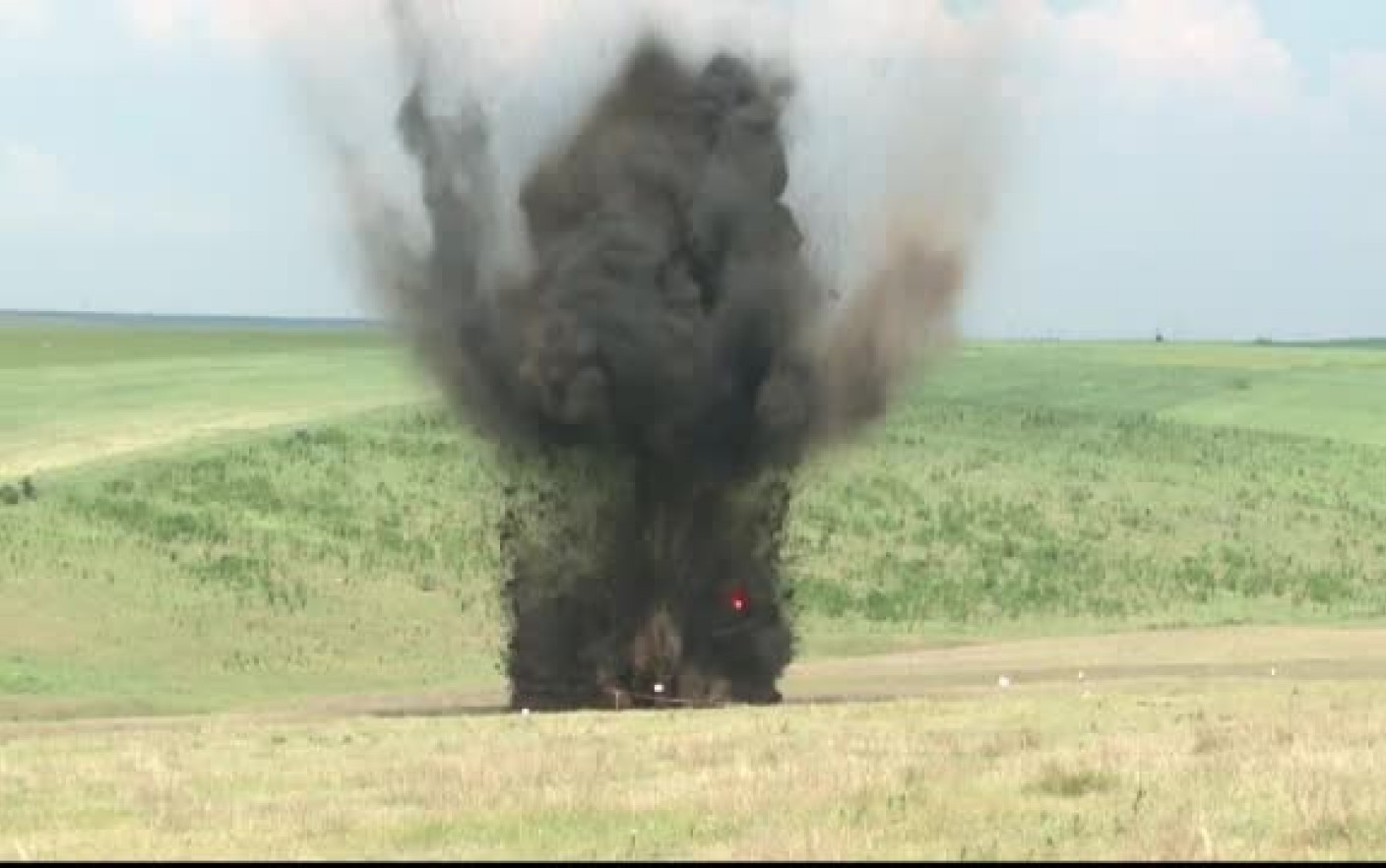 Intervenție pirotehnică în județ