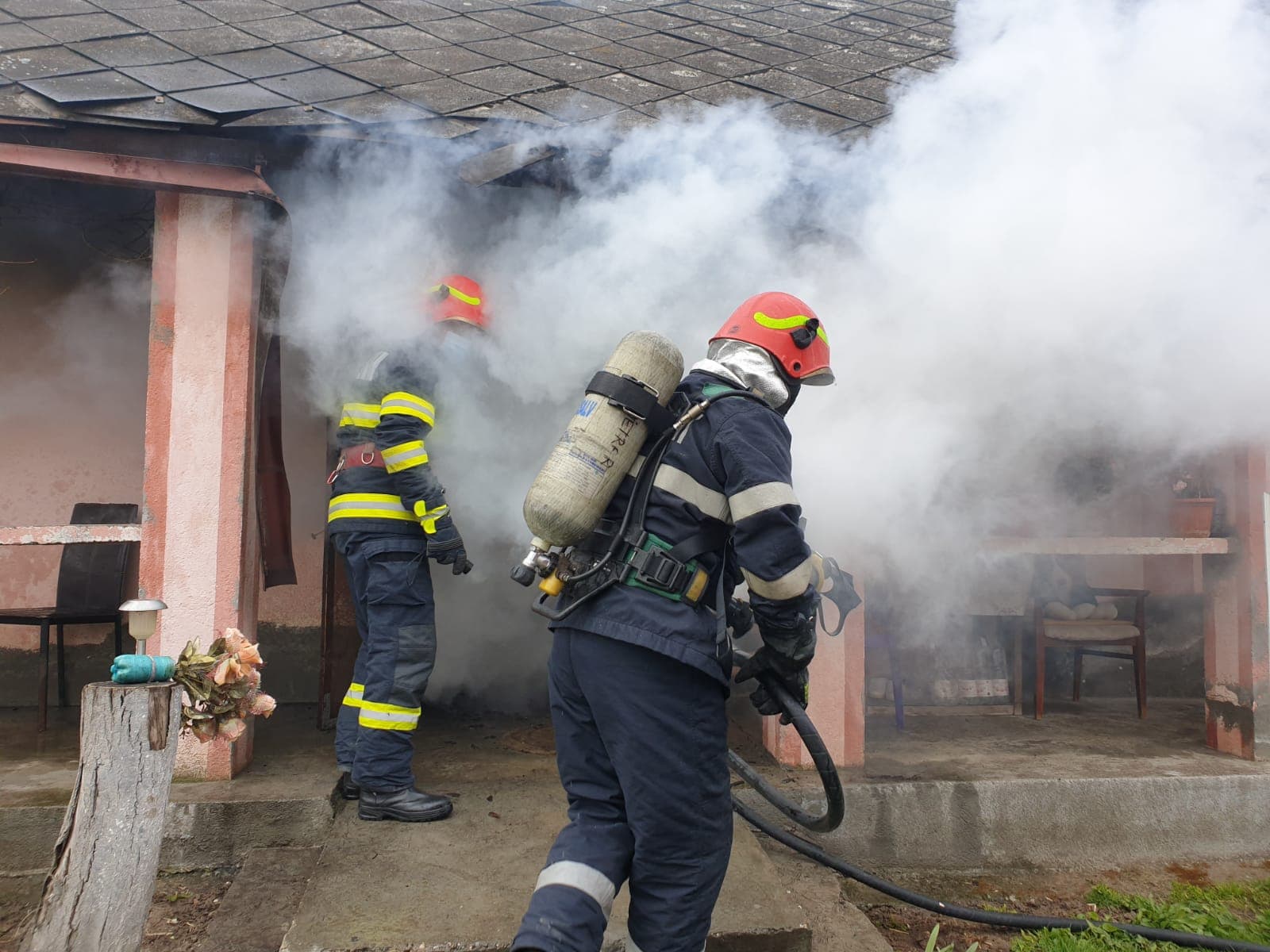 Incendiu lângă Satu Mare