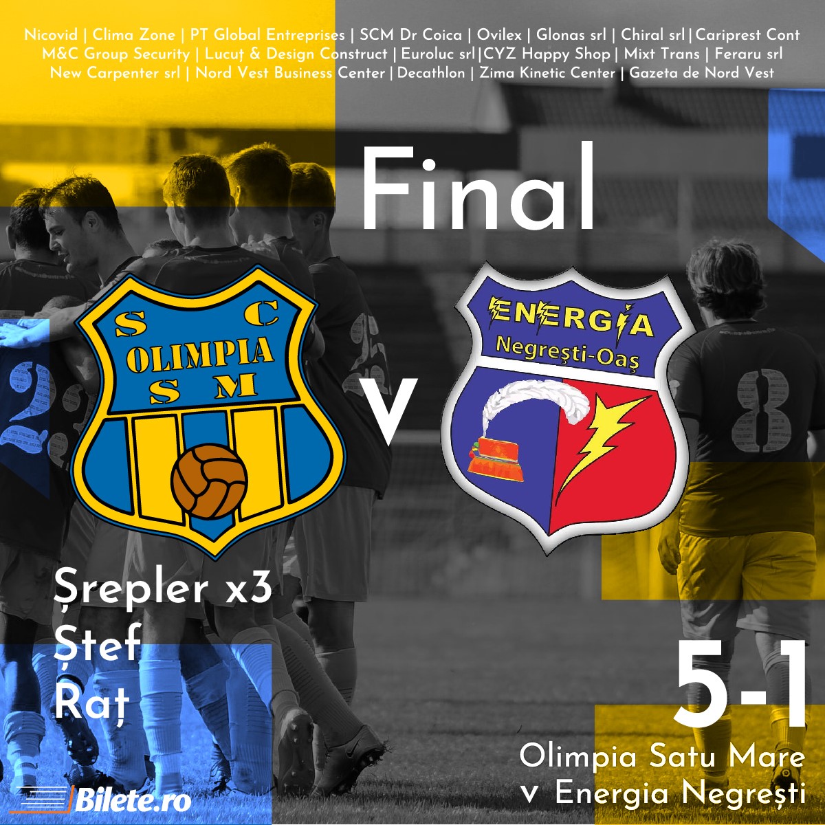 S-a reluat fotbalul județean! Olimpia face scorul zilei iar Victoria Carei se impune în ultimele minute la Sanislău!