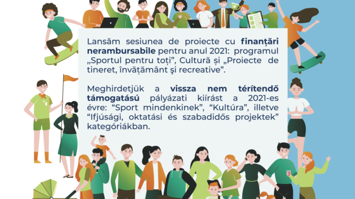 Concurs de proiecte pentru obținerea onor finanțări nerambursabile