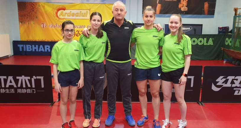 Fetele de la CSM Victoria Carei, calificate în Divizia A