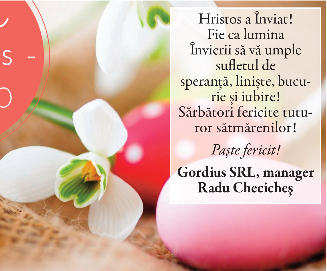 Felicitări de Paste!