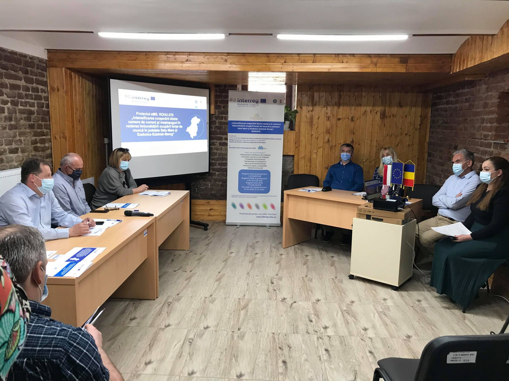 Proiectul ROHU-370 în curs de derulare.