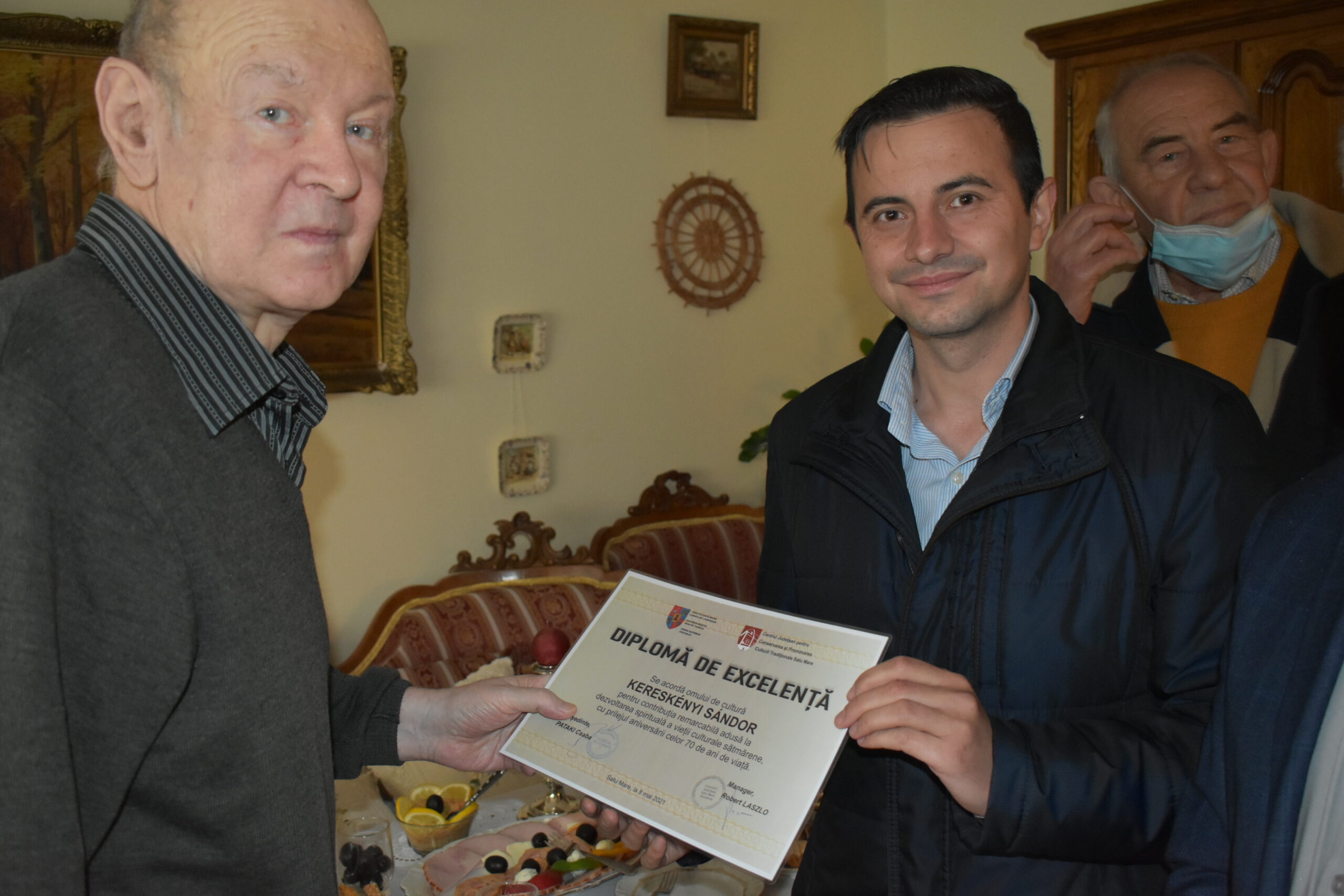 FOTOGALERIE. Kereskényi Sándor a fost sărbătorit cu prilejul împlinirii vârstei de 70 de ani