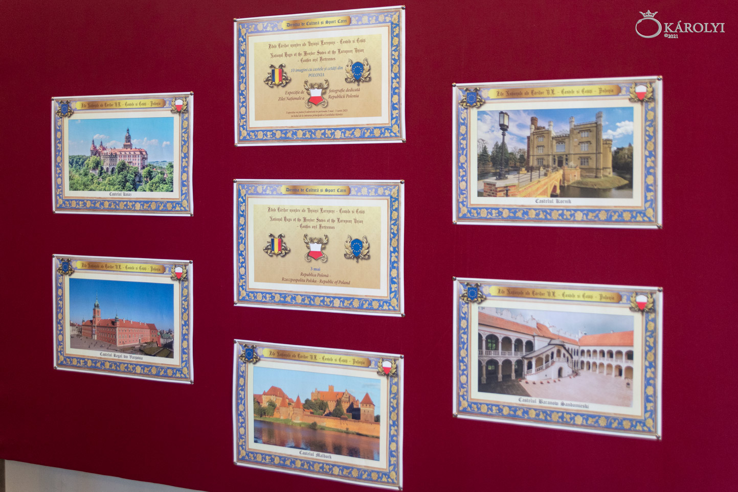 Expoziție în castelul Károlyi din municipiul Carei