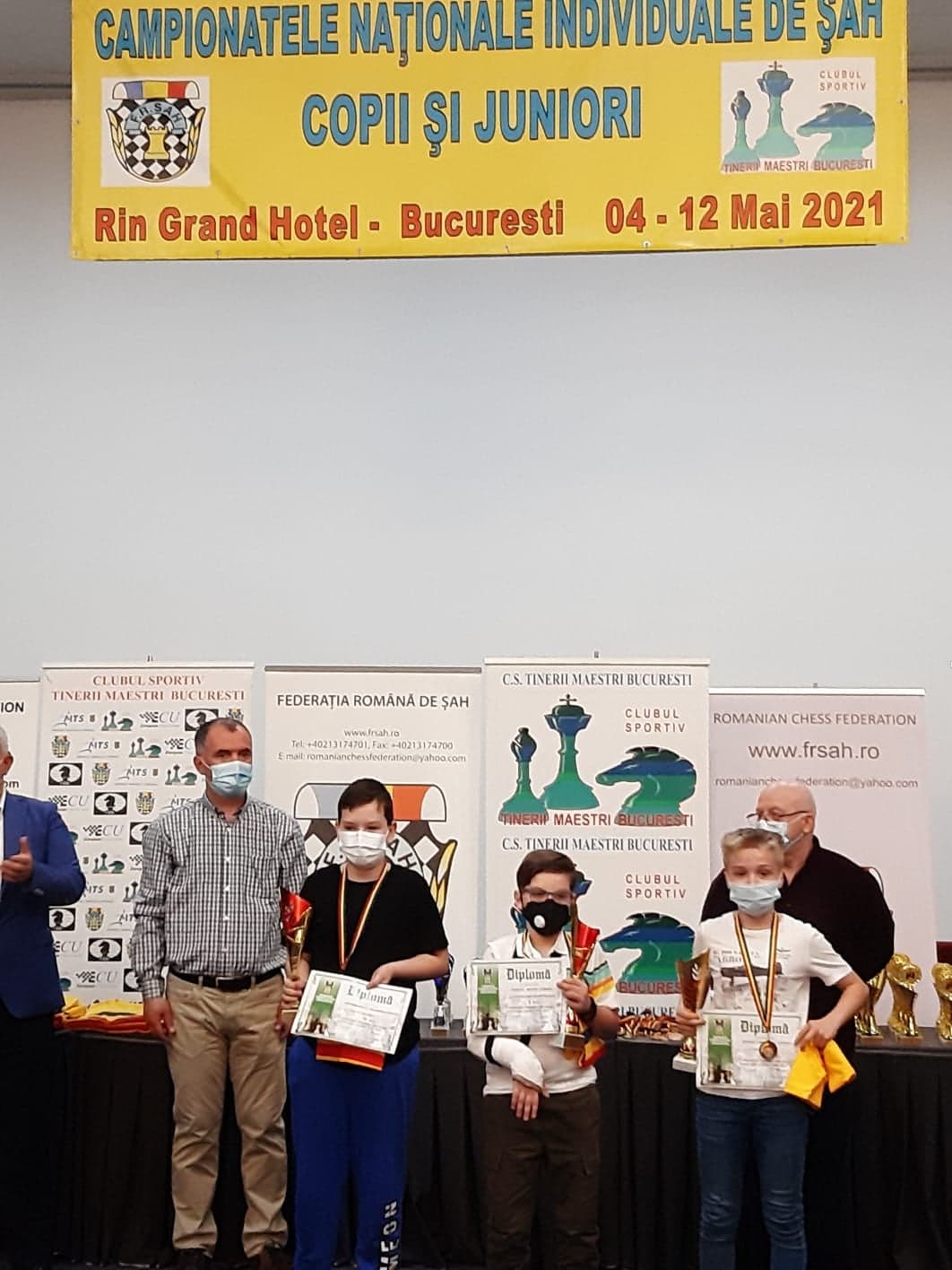 ȘAH: Teo Anghelescu  de la LPS Satu Mare , vicecampion național -U 12!