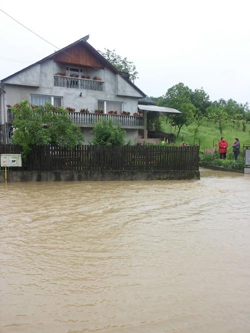 A fost evitată inundarea unei zone locuite din localitatea Supuru de Jos