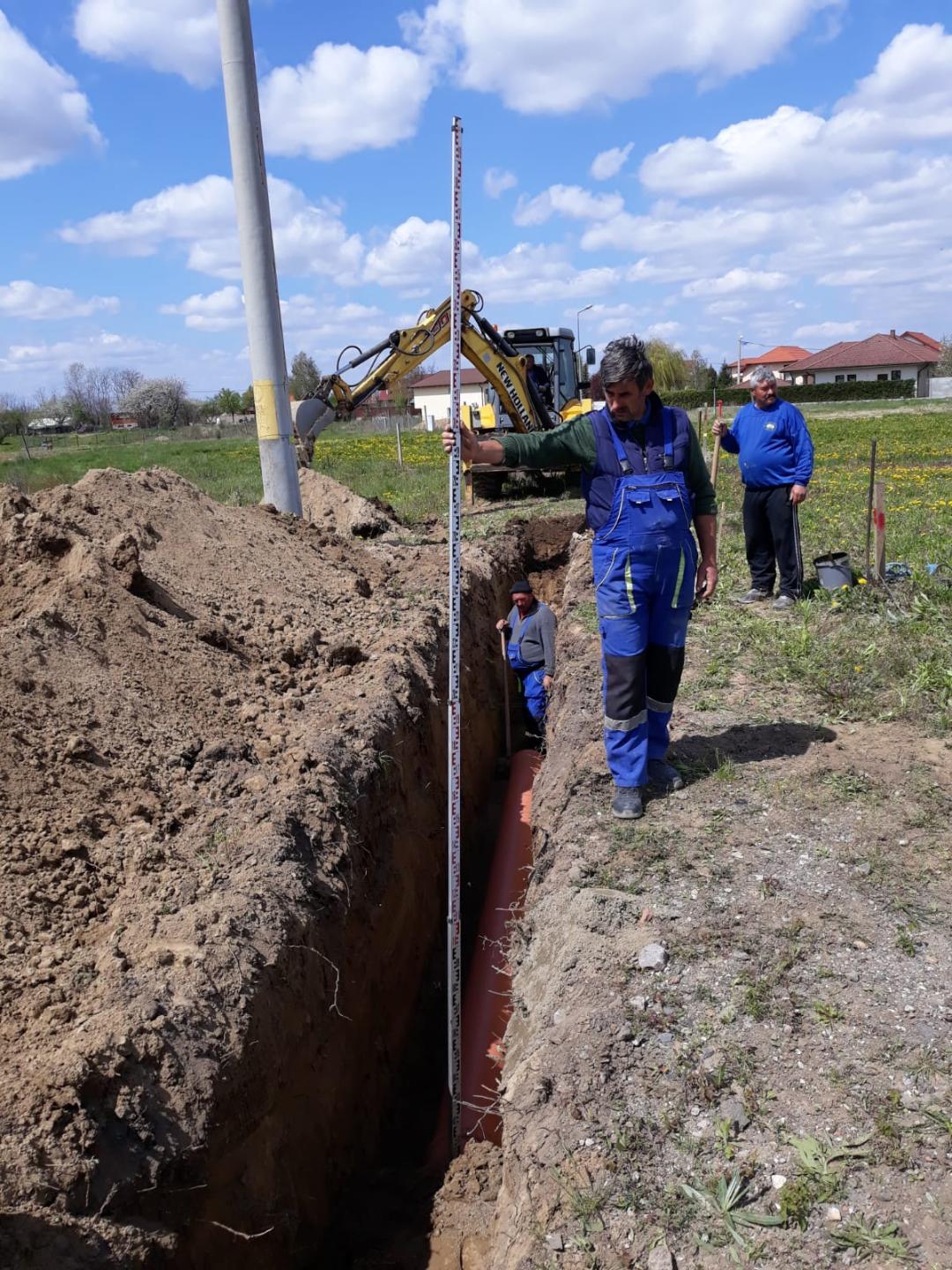 Apaserv urmărește cu atenție mersul lucrărilor de pe „șantierul” Dara - Diana din municipiu