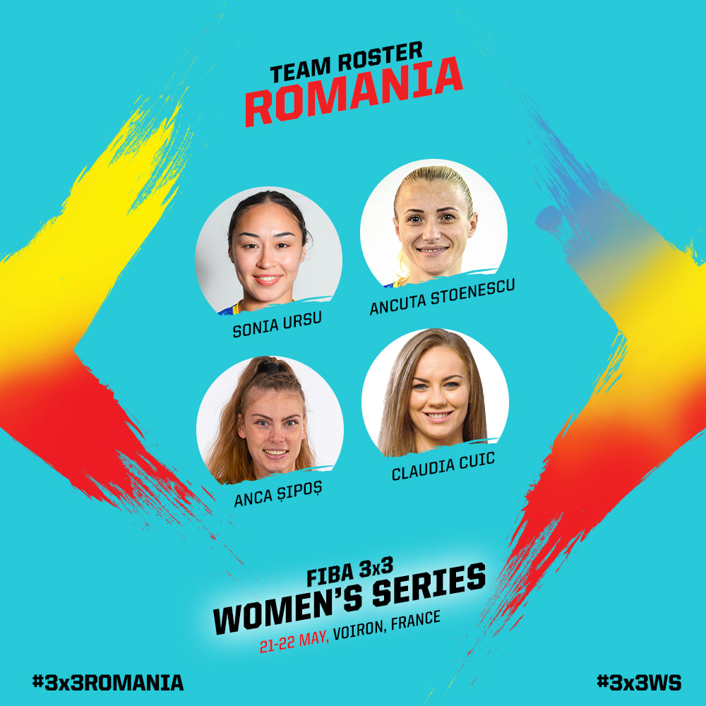 Claudia Cuic (Pop) cu Naționala României la turneul de la Voiron