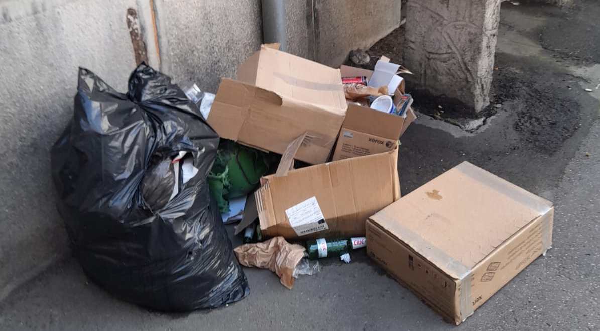 Când coșul de gunoi lipsește, gunoiul sporește