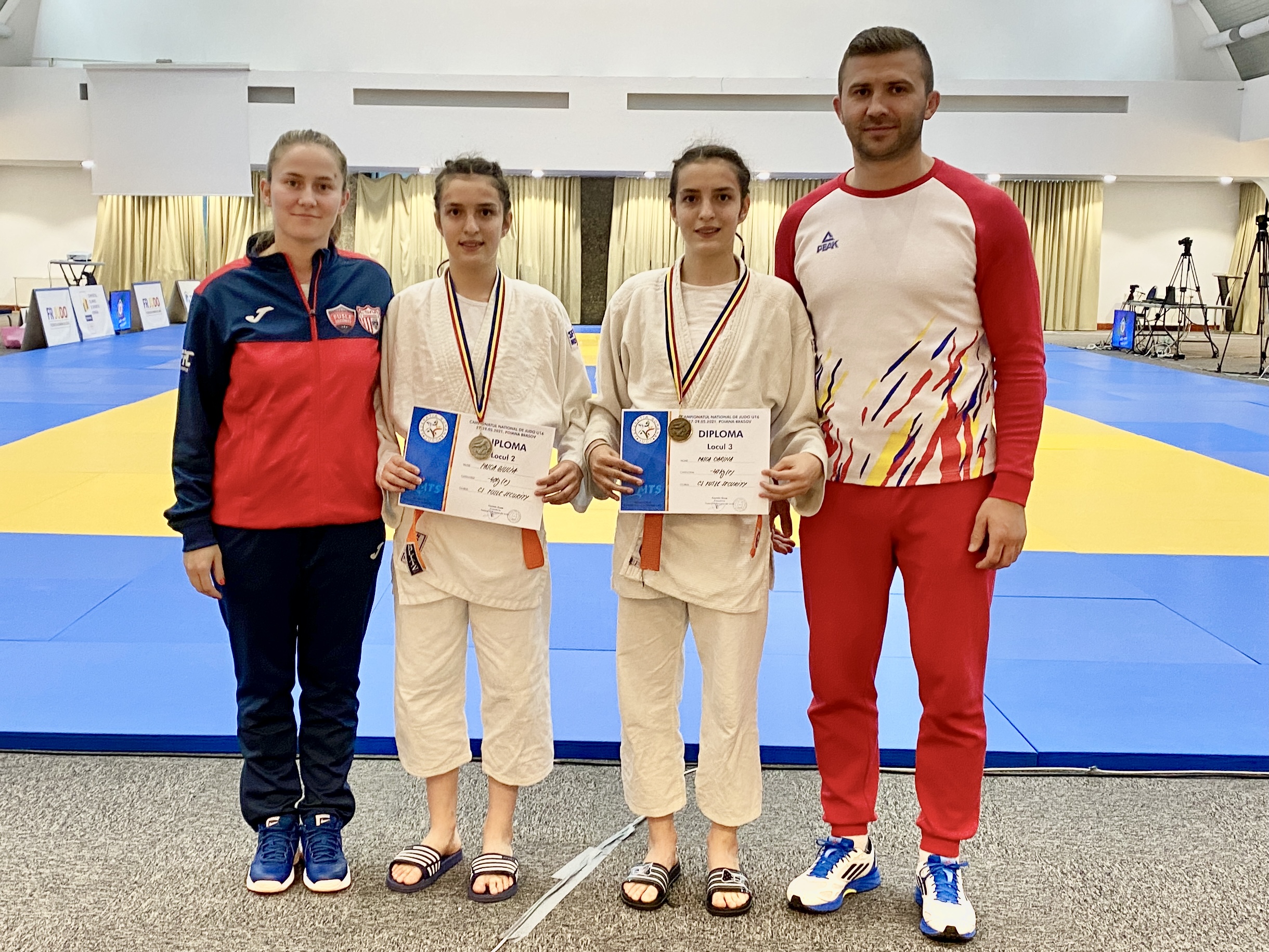 Noi medalii pentru judoka de la CSM Satu Mare