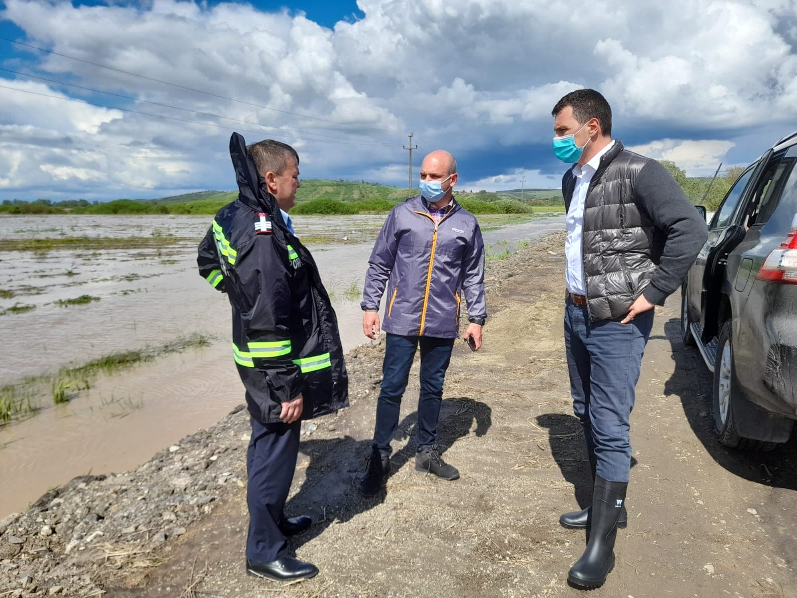 FOTOGALERIE. AVERTIZARE. Este posibil să se producă și ALTE INUNDAȚII în județ