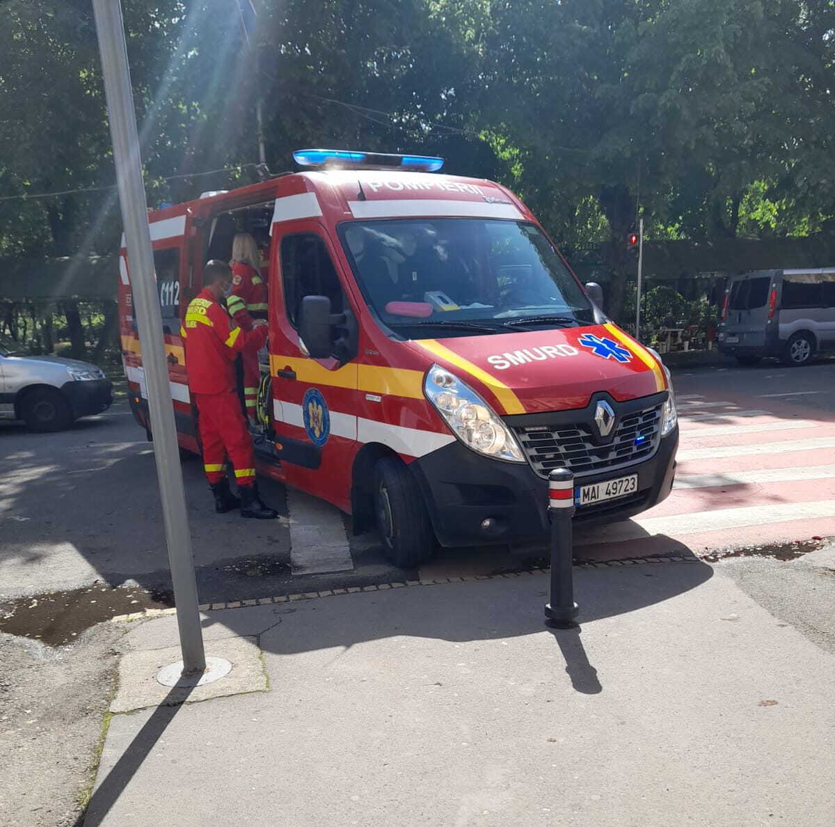 Leșin în centrul orașului Satu Mare