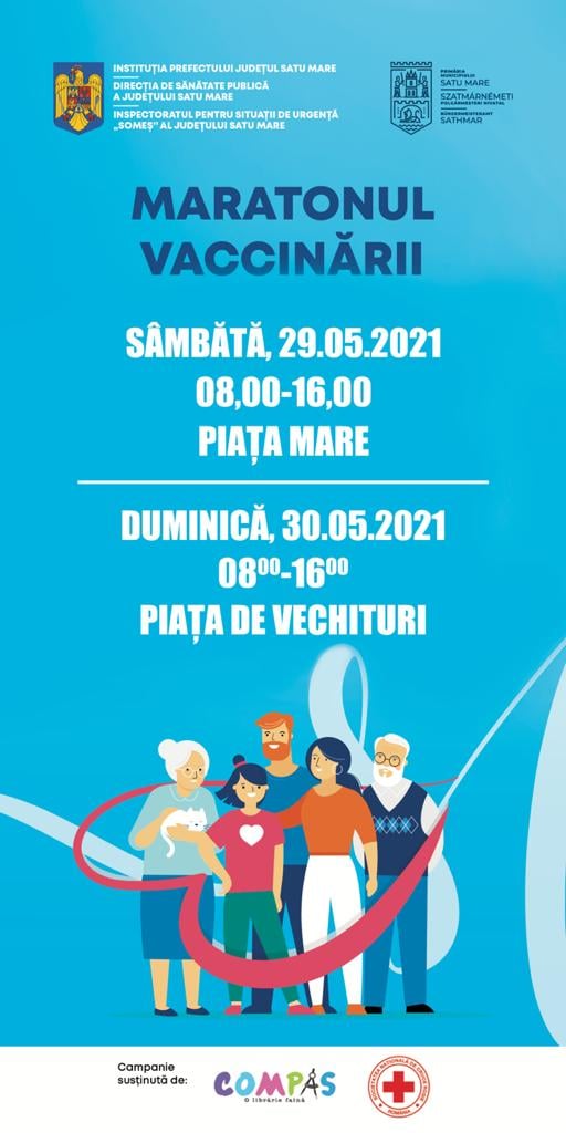 Maratonul Vaccinării continuă, mai aproape de cetățeni