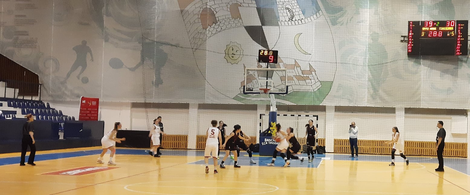 Baschet feminin. Debut cu victorie pentru LPS  Satu Mare  la turneul final