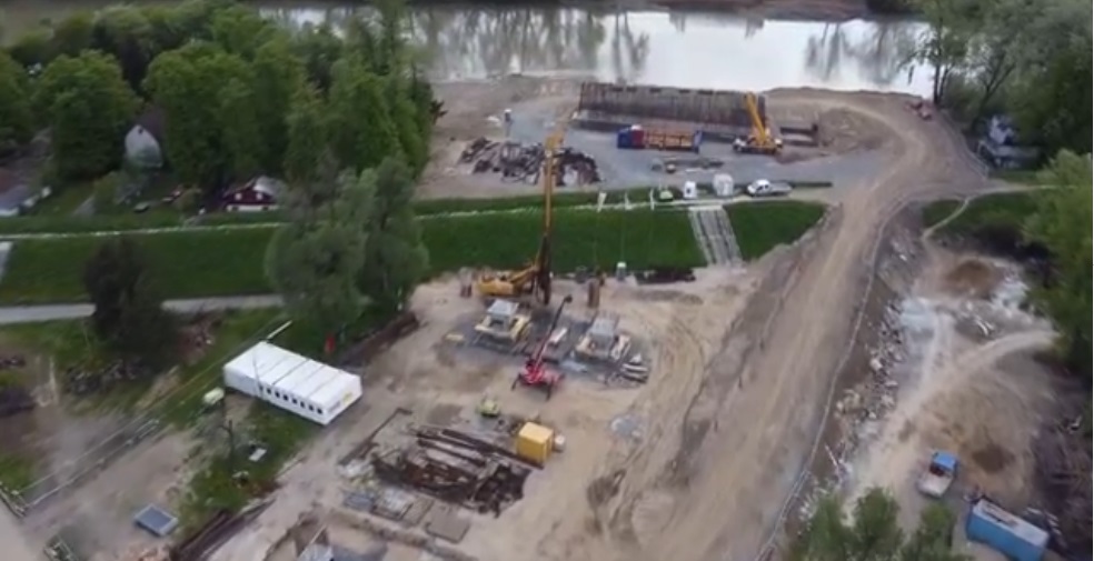 VIDEO/FOTO. Lucrările la al treilea pod din Satu Mare, în grafic!