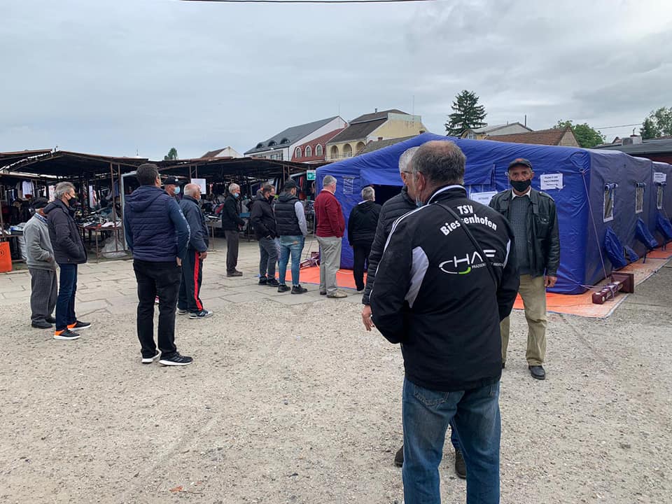 Peste 500 de sătmăreni, vaccinați în cadrul Maratonului din Piața Mare și Piața de Vechituri