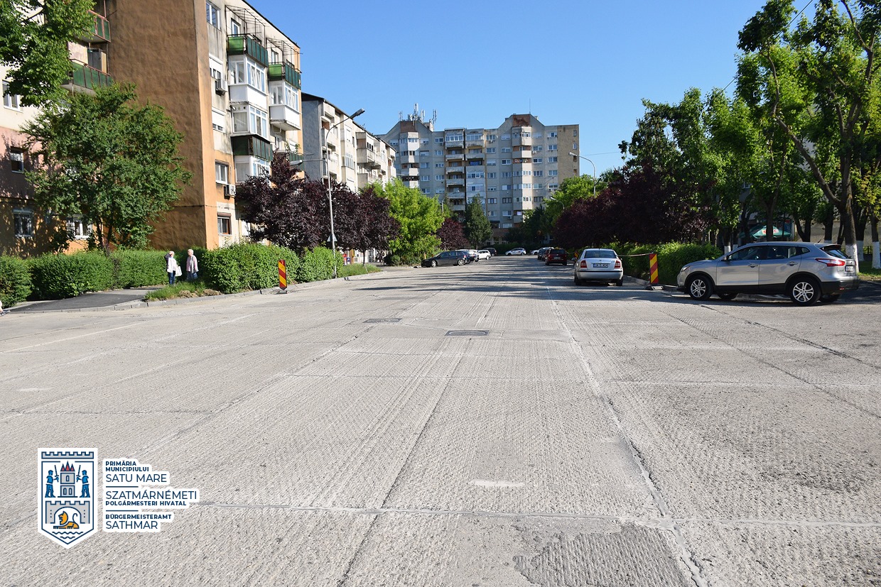 Strada Ion Vidu, în plină reabilitare