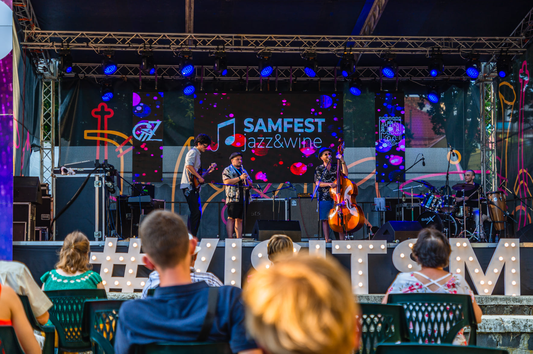 Samfest Jazz and Wine a devenit atracția sătmărenilor și a turiștilor din regiune