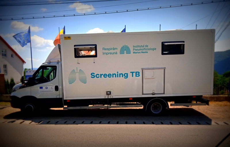 Caravana sănătății plămânilor, prezentă două zile la Călinești-Oaș