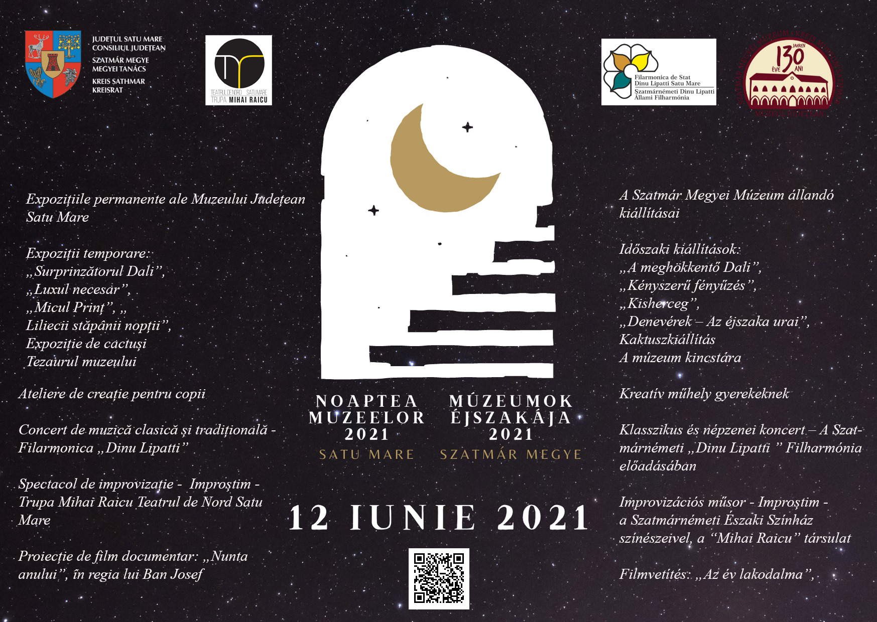 Noaptea muzeelor la Muzeul Județean Satu Mare