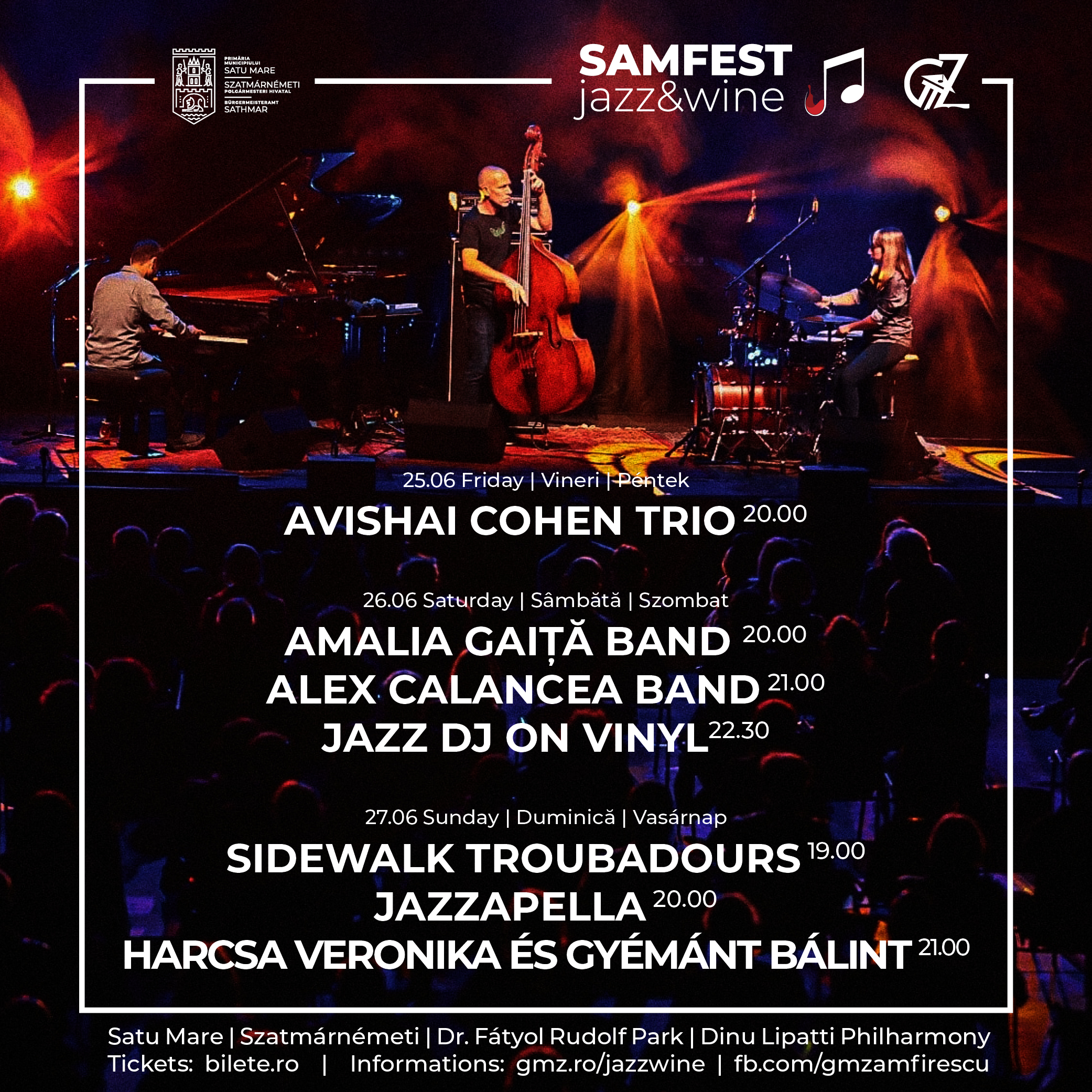FOTOGALERIE. Samfest Jazz &amp; Wine aduce artiști internaționali și o atmosferă de festival