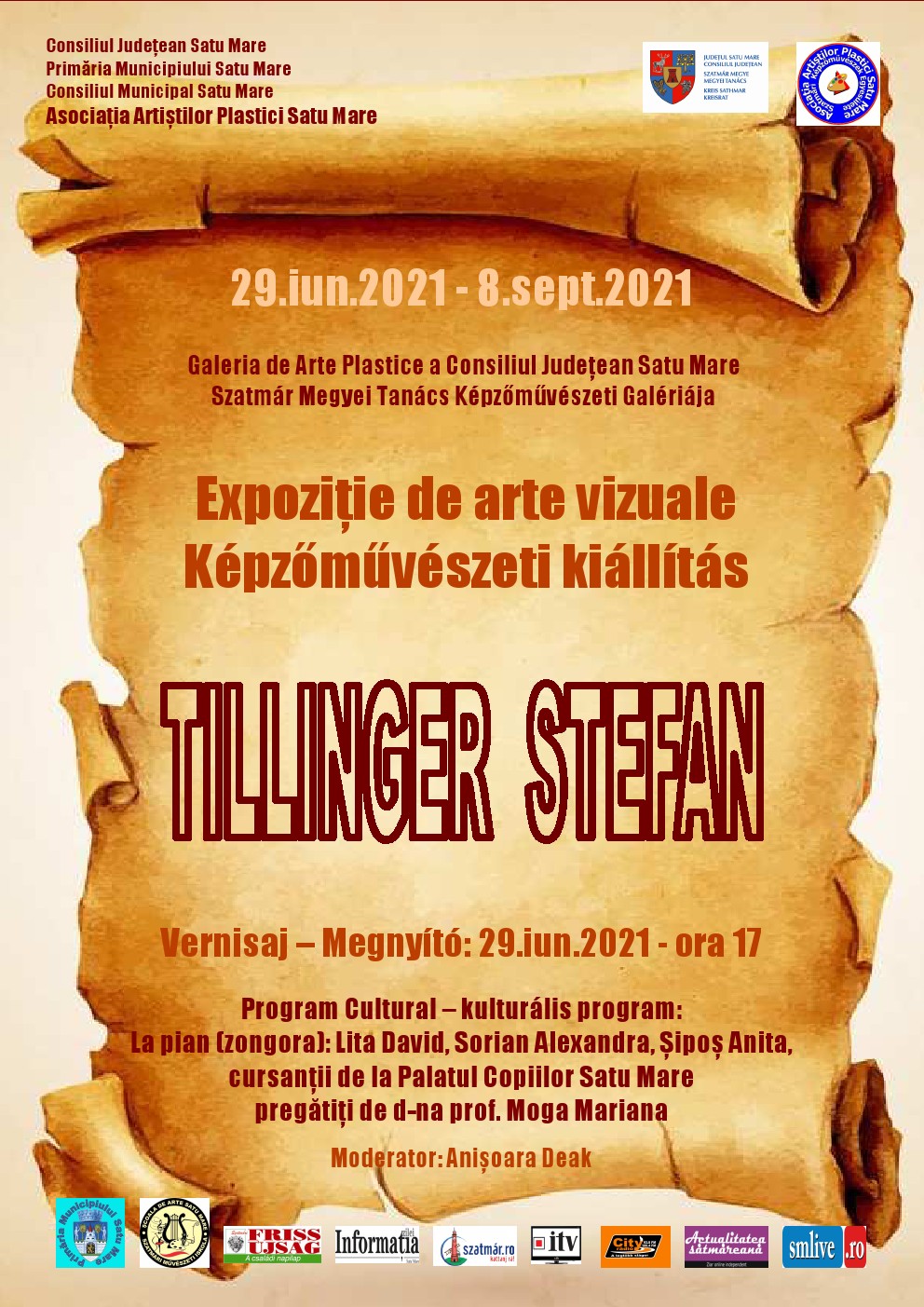 Expoziție la Consiliul Județean Satu Mare