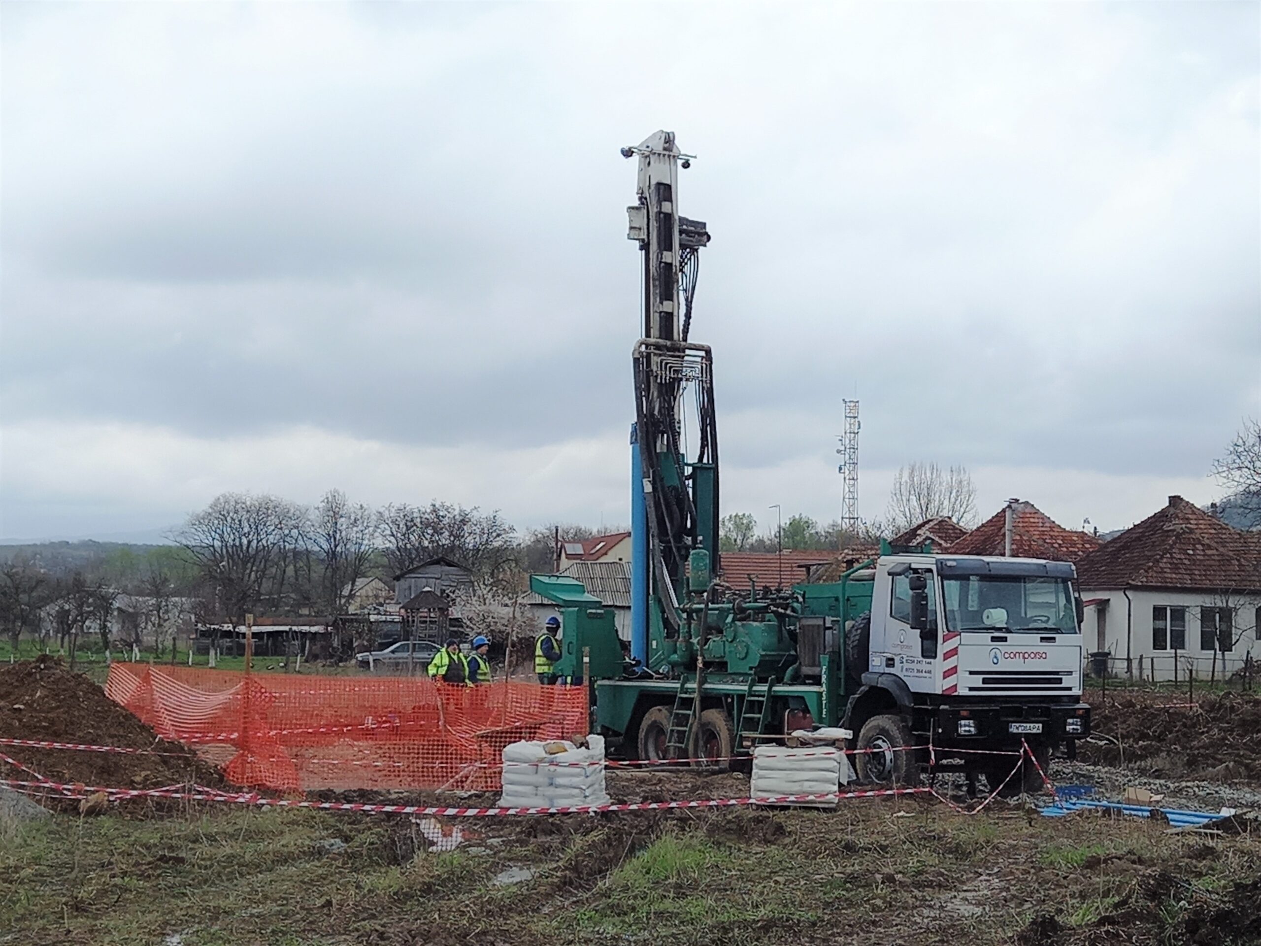 Lucrările în plină desfășurare la sistemele de alimentare cu apă-canalizare