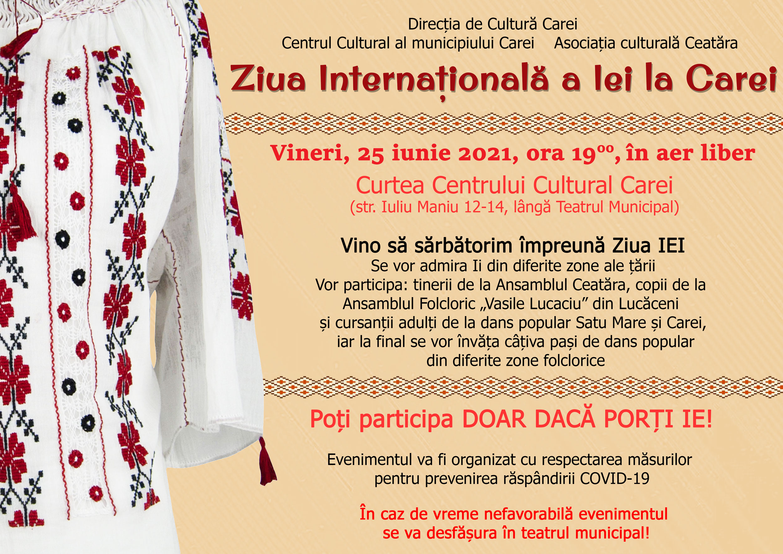 Ziua Internațională a Iei  la Carei