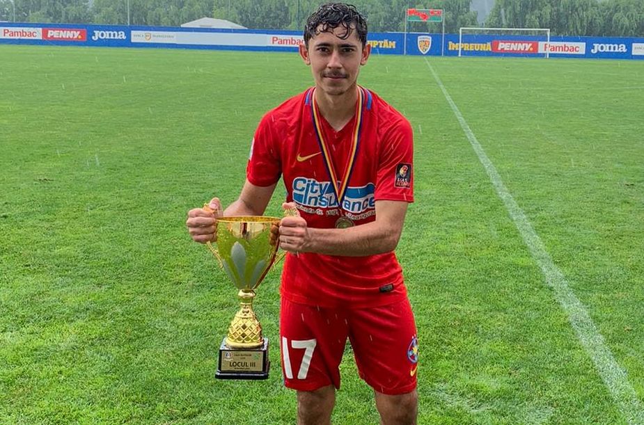 Ionuț Sălăjan, bronz cu FCSB în Liga elitelor la U19
