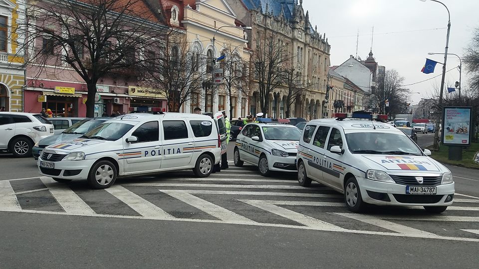 Unii șoferi sătmăreni calcă Codul Rutier  în picioare