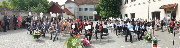 Festivitatea de absolvire pentru secțiile Muzică, Arte plastice, Arhitectură