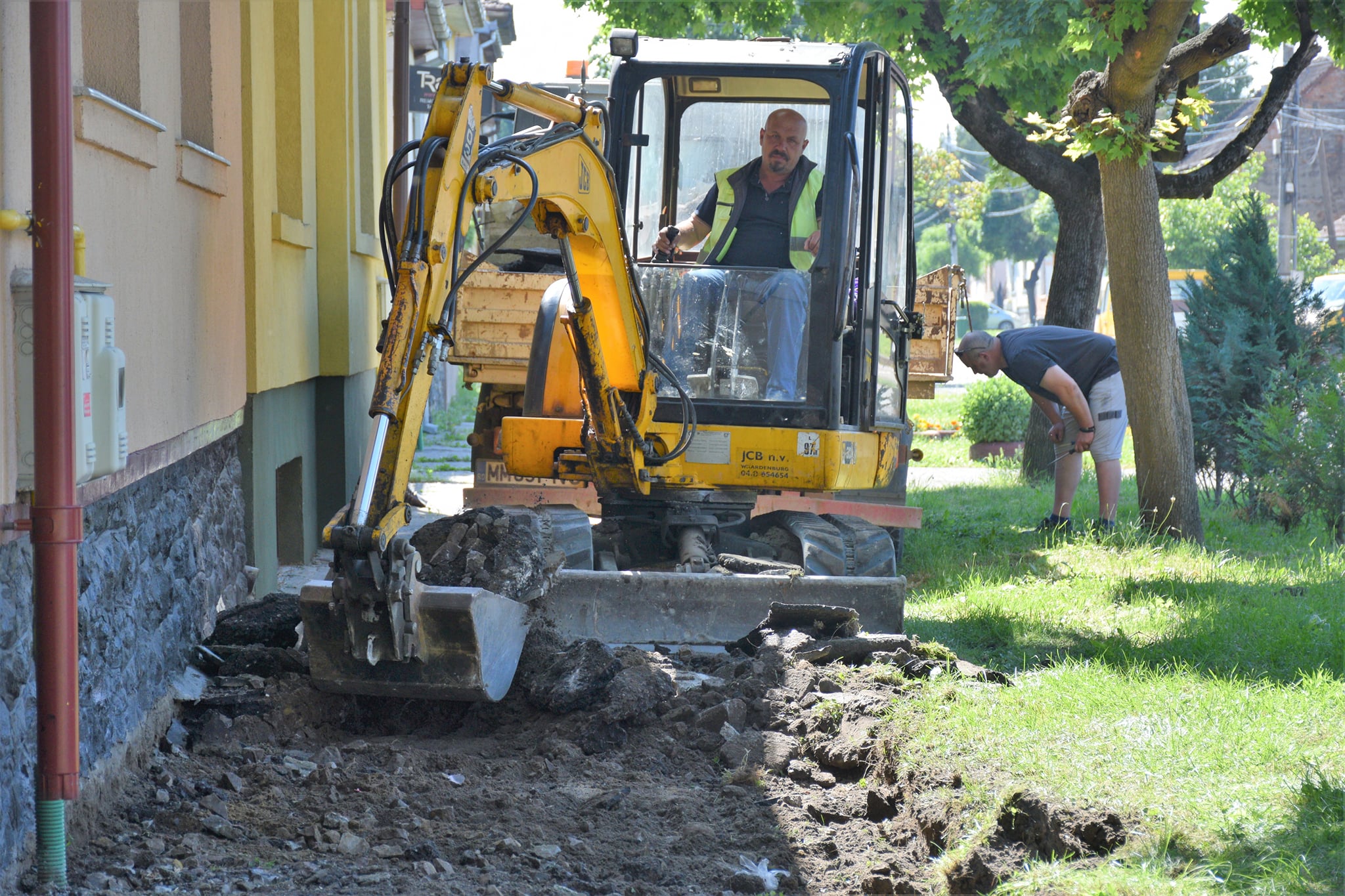 O nouă serie de trotuare, modernizate  la Satu Mare