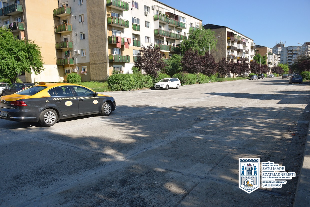 Lucrările de modernizare a străzii Ioan Vidu, într-un stadiu avansat