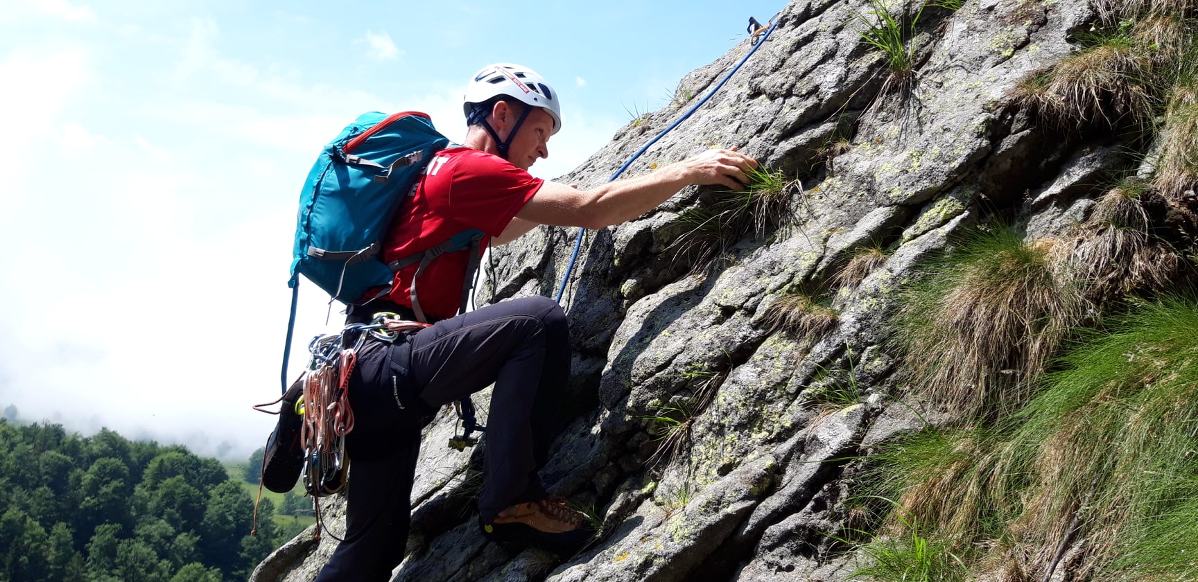 Stagii de pregătire graduală în alpinism