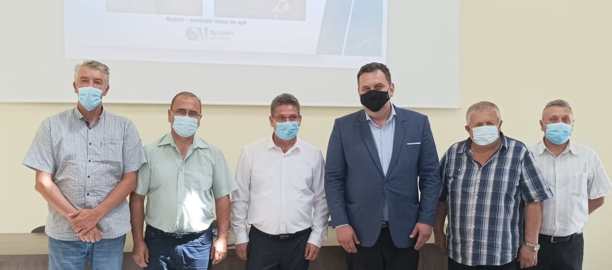 Apaserv Satu Mare a lansat lucrările pentru al zecelea contract din grandiosul program „Infrastructură pentru apă și apă uzată”