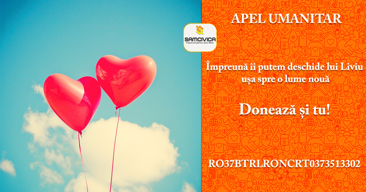 Speranță pentru Liviu, mai are nevoie de puțin ajutor!